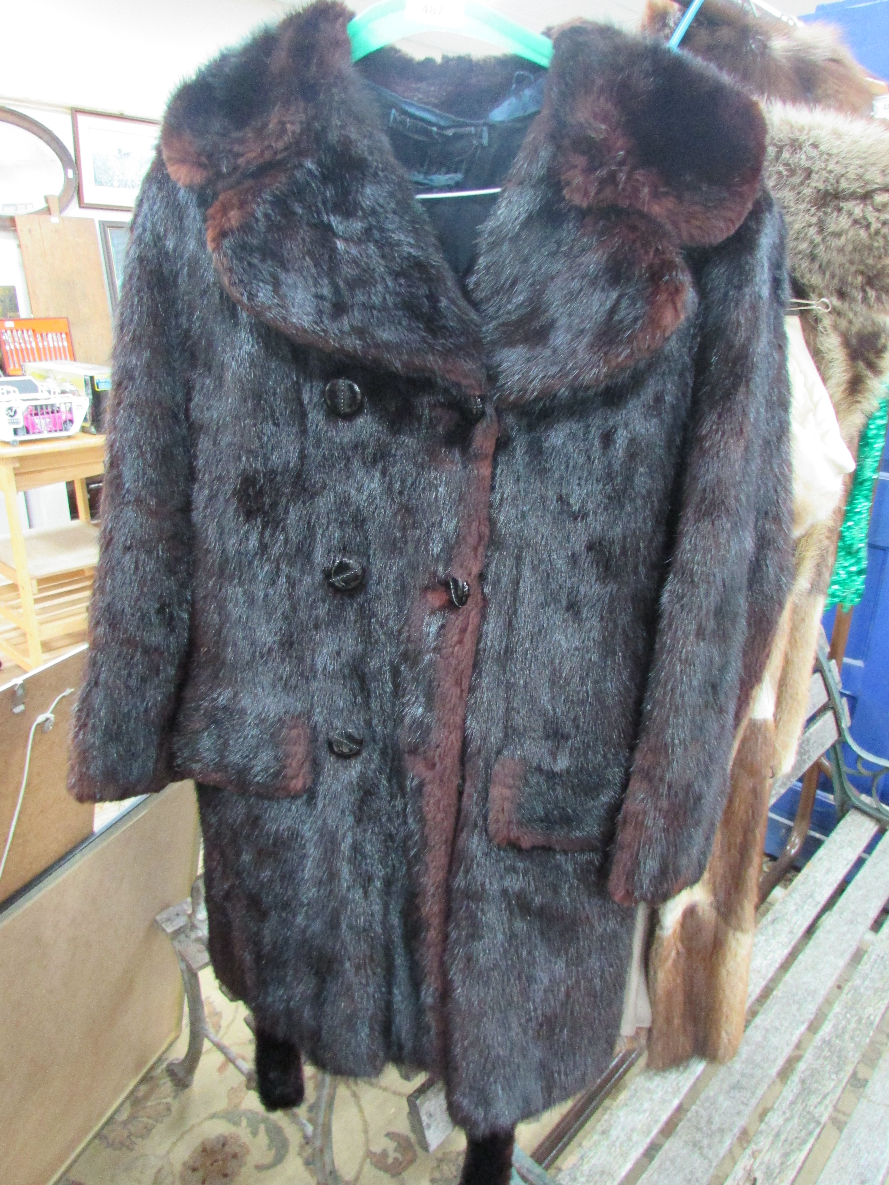 Fur coat