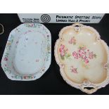 Spode dish + 1 other