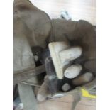 Bag of plastering tools