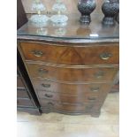 5 drawer wooden chest