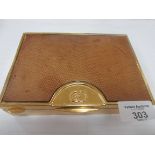 Genuine Gucci cigarette box (hall marked Gucci Italy)