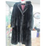 Faux fur coat