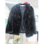 Faux fur coat