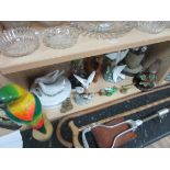 Various bird figures