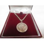 925 silver scorpio pendant and chain