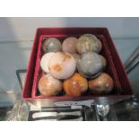 Box of Onyx marbles
