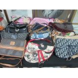 Quantity of designer handbags including Dior, Gucci etc.
