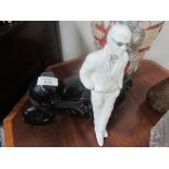 Motorcycle figurine