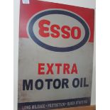 Large metal Esso sign