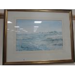 Framed water colour signed 'Lambert' 1986