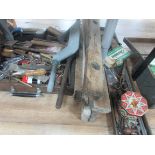 Qty of various tools + clamps
