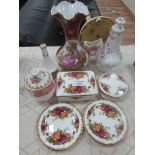 Royal Albert china + other items