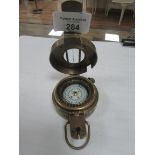 Brass military/army compass