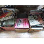 3 boxes of books including Haynes manuals