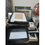 Quantity of picture frames + various pictures