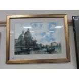 Framed print of Venice