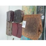 5 leather wallets