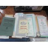 Quantity of various old Insurance documents
