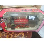 Boxed battery operated locomotive