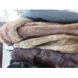 Fur coat s 2 + fur wrap