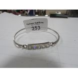 925 single bangle