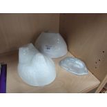 3 jelly moulds