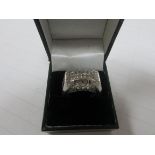 925 silver large ring