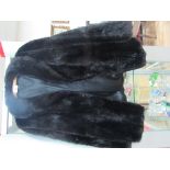 Faux fur coat