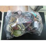 Large bag of costume jewellery