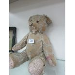 Early open mouth teddy bear