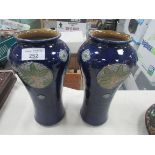 Pair Royal Doulton vases