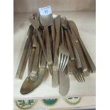 Brass knives / forks / spoons