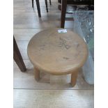 Child's wooden stool