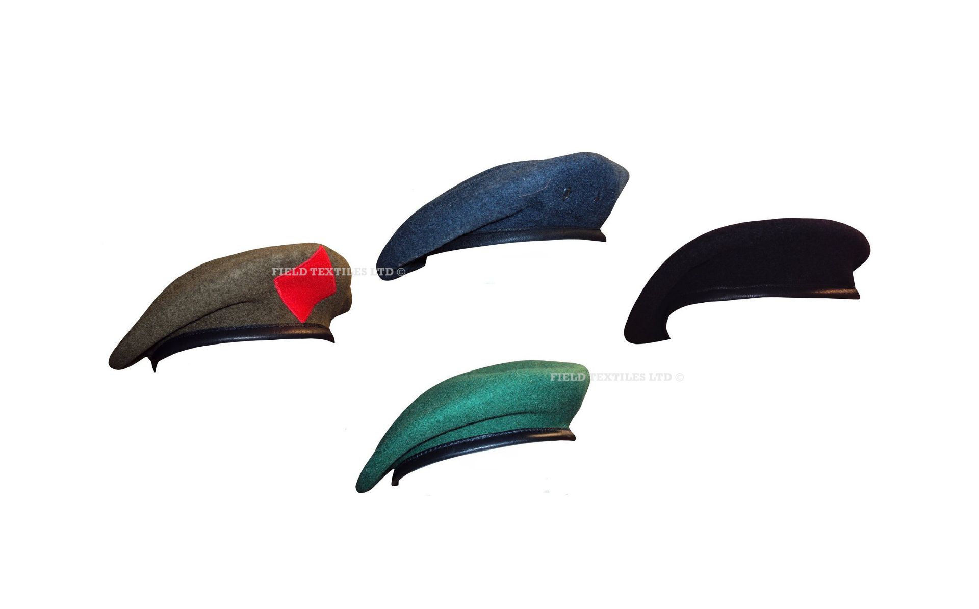 PACK OF 50 - MILITARY SERVICE BERETS - GRADE 1