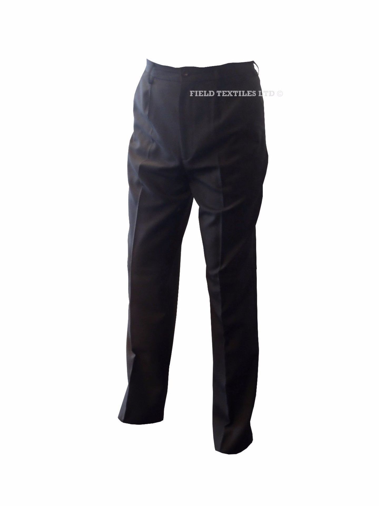 Pack of 10 - Black Uniform Trousers - New - Mix of Sizes