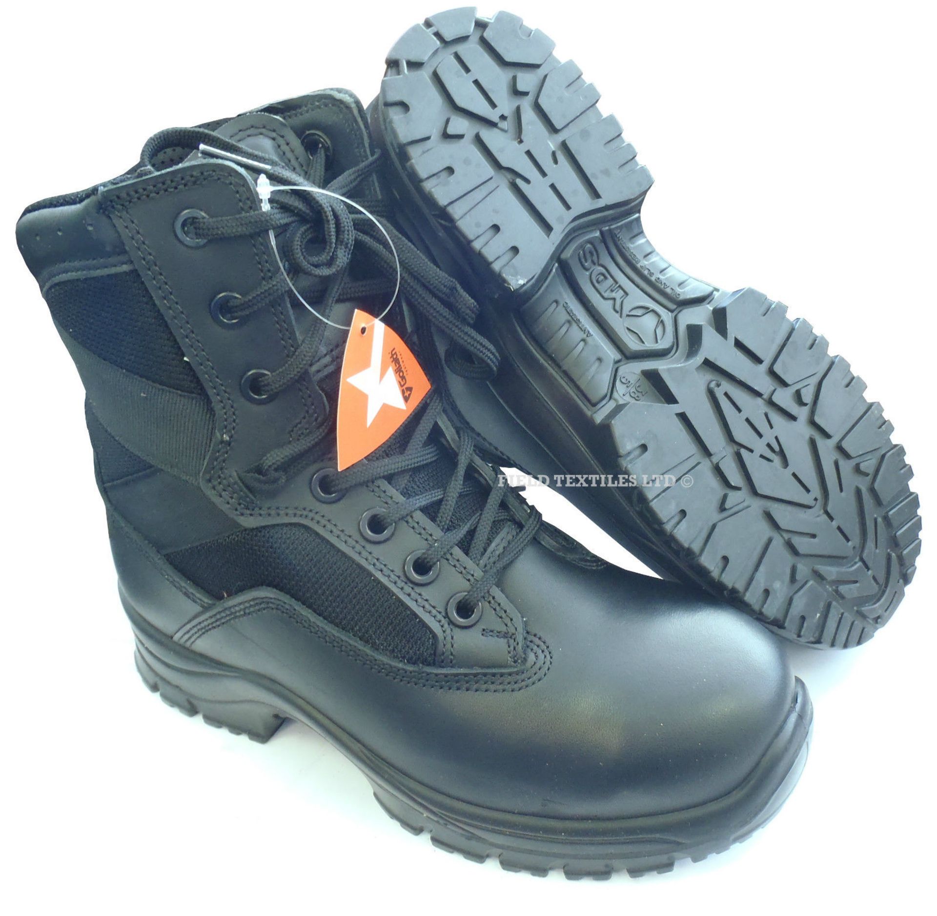 PACK OF 5 - GOLIATH HIGH LEG SAFETY BOOTS - NEW - MIX OF SIZES