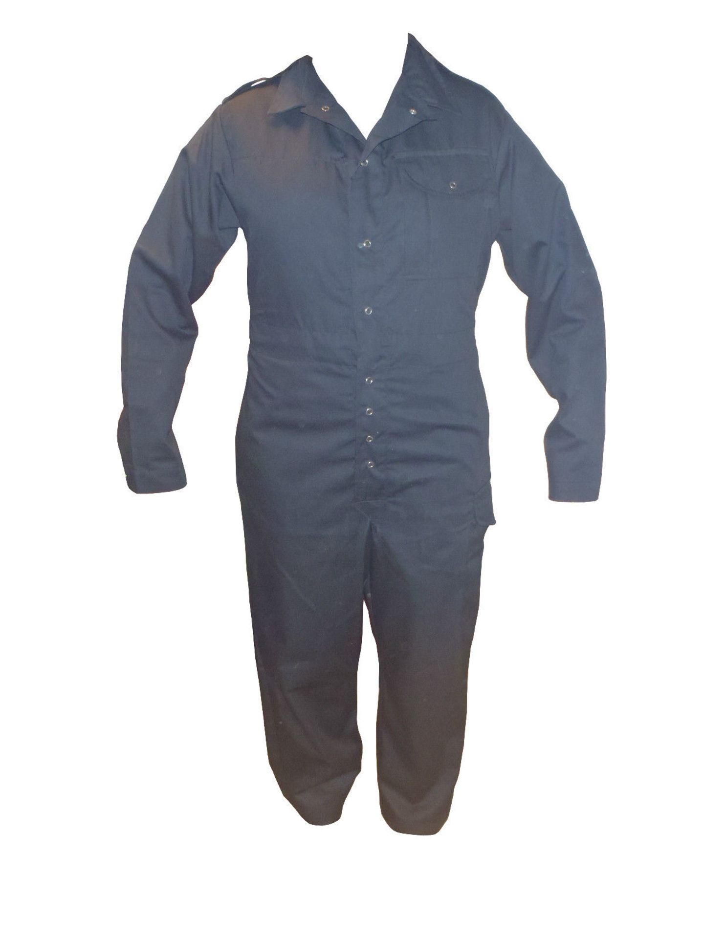 PACK OF 5 - BLACK COVERALLS - USED CONDITION