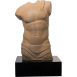 Raul Valdivieso Rodriguez (Chilean 1931-1993) Male Torso, terracotta Height, including the base 45