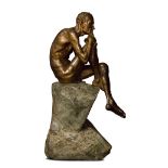An Impressive bronze figure by Mark Matveevich Antokolsky (Russian 1843 – 1902) A bronze figure of