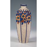 Vase Raymond Chevalier (Entwurf), Faiencerie de Longwy, Longwy, 1920er Jahre Heller