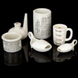 Six 19th Century Ceramic Items,