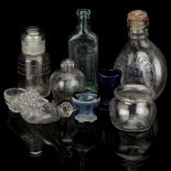 Eight Glass Items,
