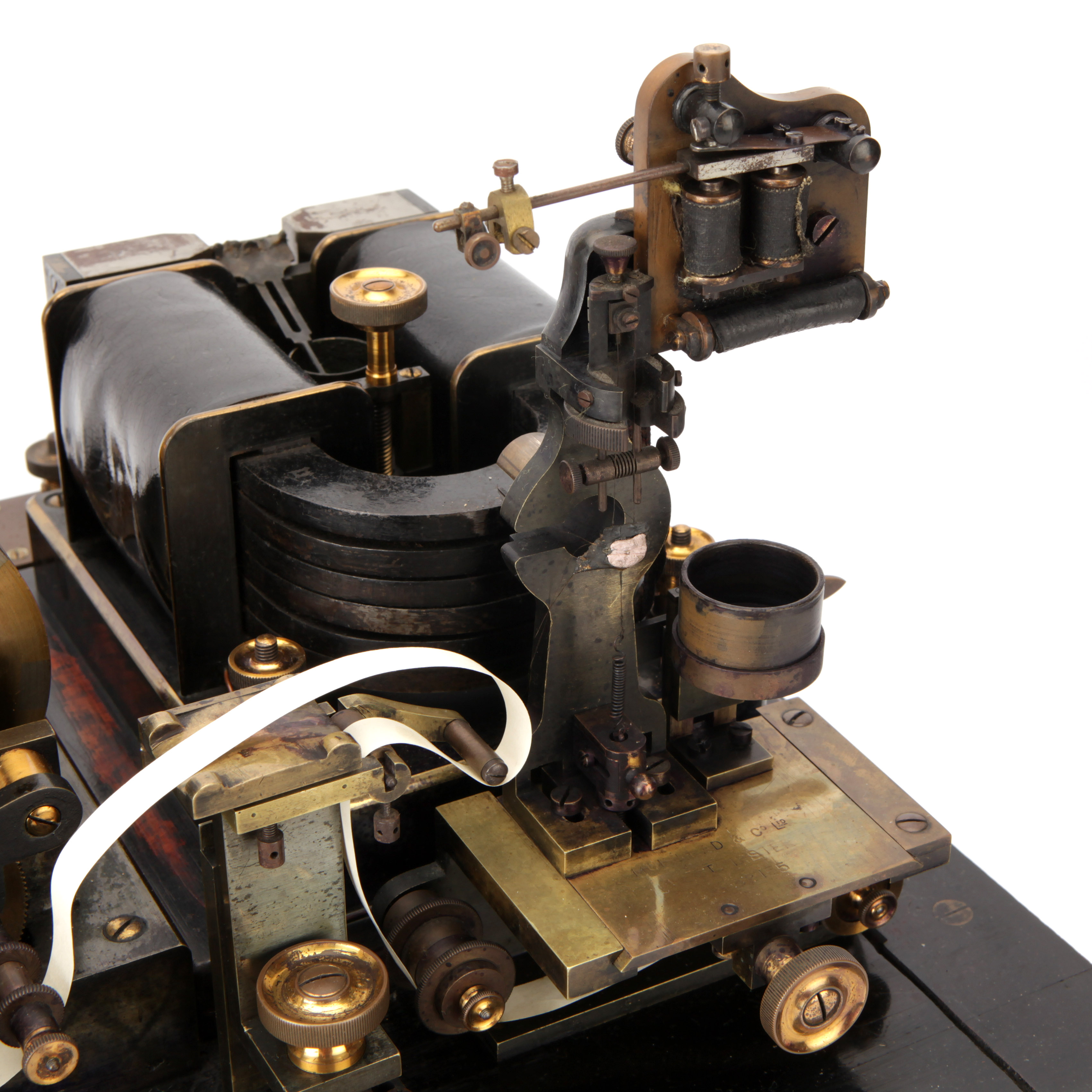 A Telegraph Siphon Recorder By Muirhead & Co. Ltd, Westminster, - Image 4 of 7