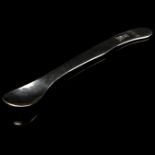 A Geogian Silver Combination Medicine Spoon & Tongue Depressor,