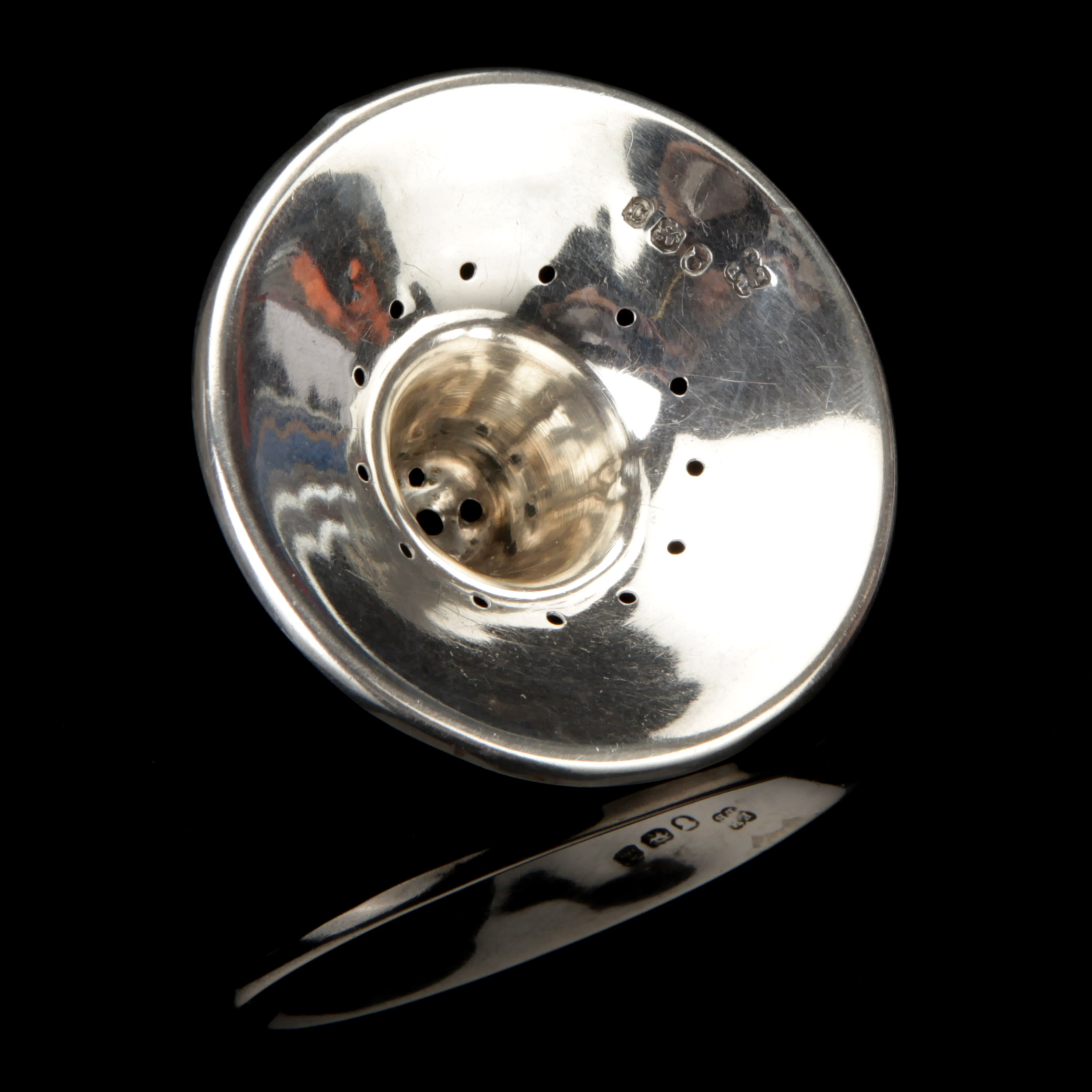A Georgian Silver Nipple Shield, - Image 2 of 2
