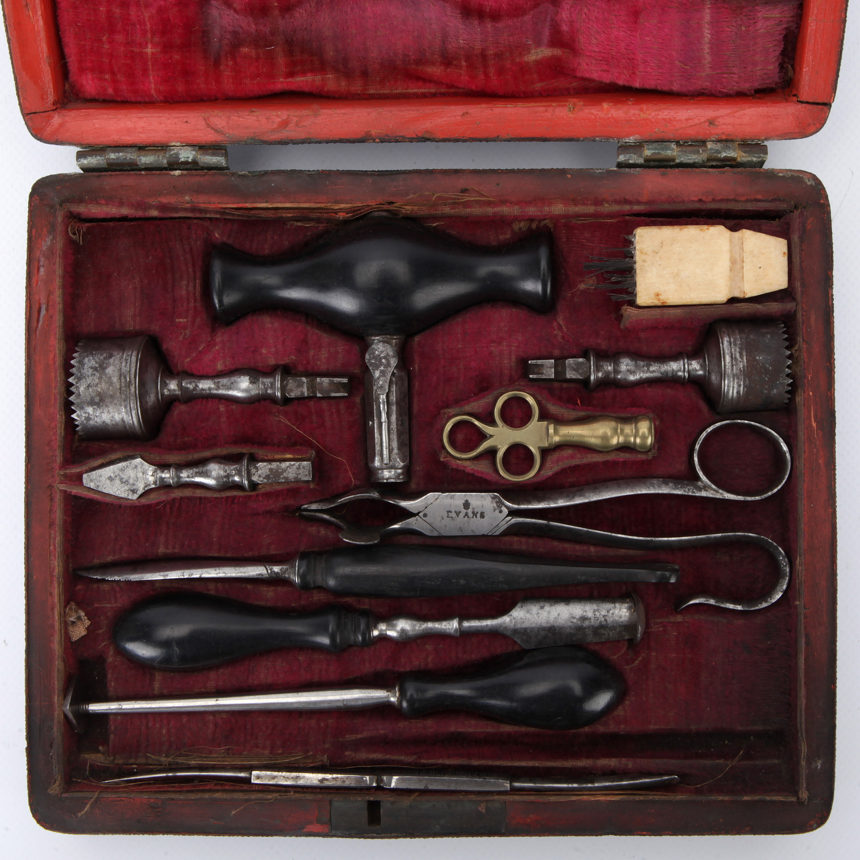 A Late 18th Century Neurosurgery Trepanning Set, - Image 2 of 3