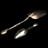 Two Double-ended Medicine Spoons,