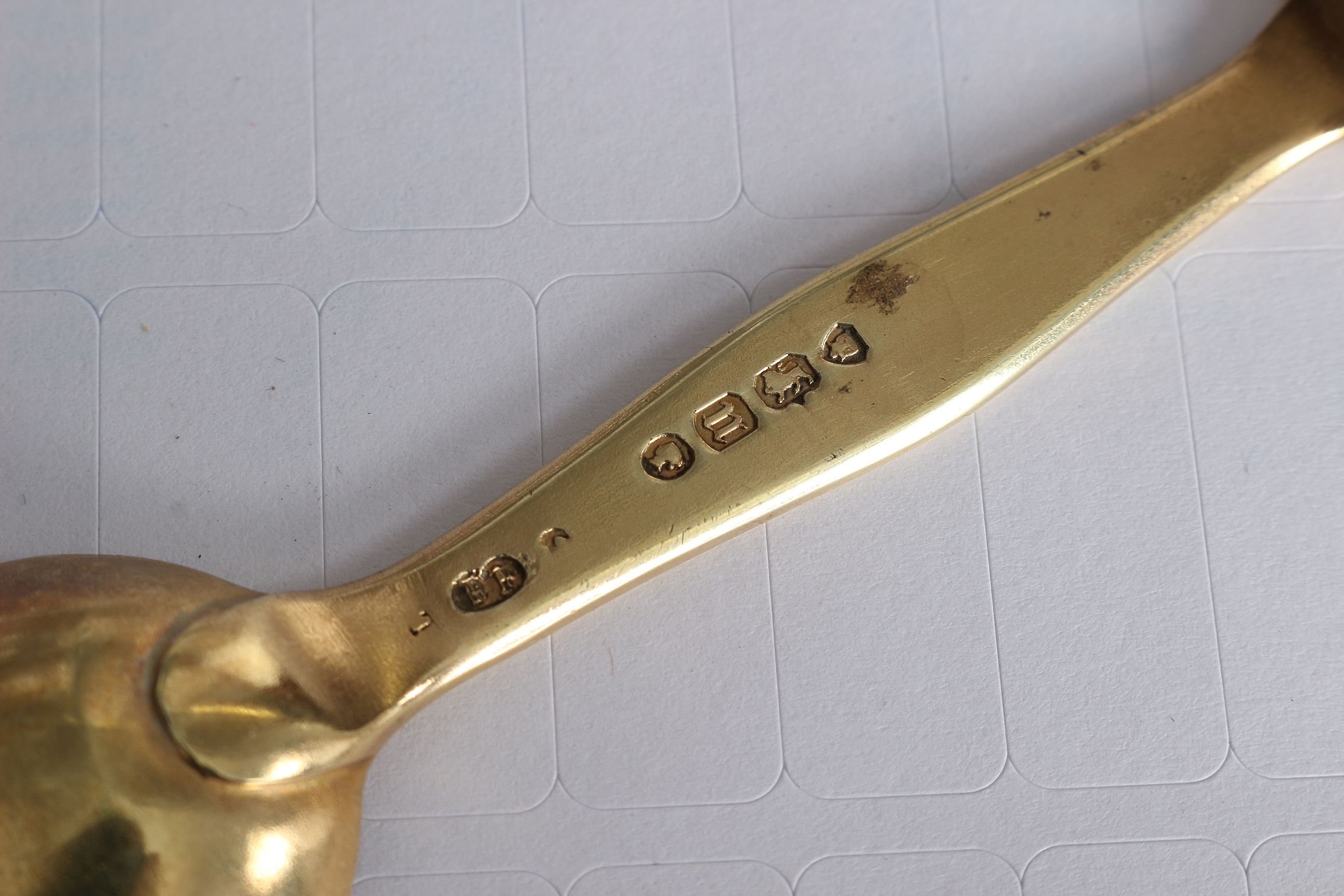 A Victorian Silver-Gilt Medicine Spoon, - Image 4 of 5