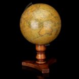 A Malby & Son 6in Terrestrial Table Globe,