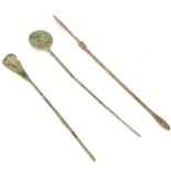 Three Roman Bronze Instruments,